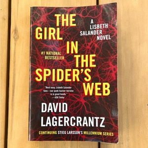 David Lagercrantz/Lisbeth Salander | The Girl in the Spider's Web Softcover Book